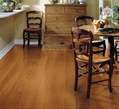 Oak butterscotch flooring