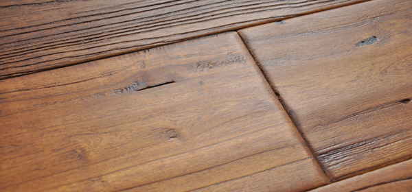 Oak distressed wood flooring